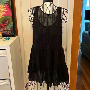 J Crew Gauze Drop-Waist Dress-Sz S